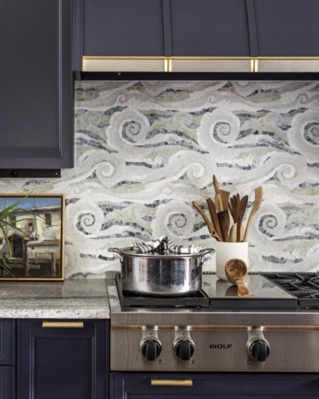 Tempest - New Ravenna mosaic - backsplash idea
