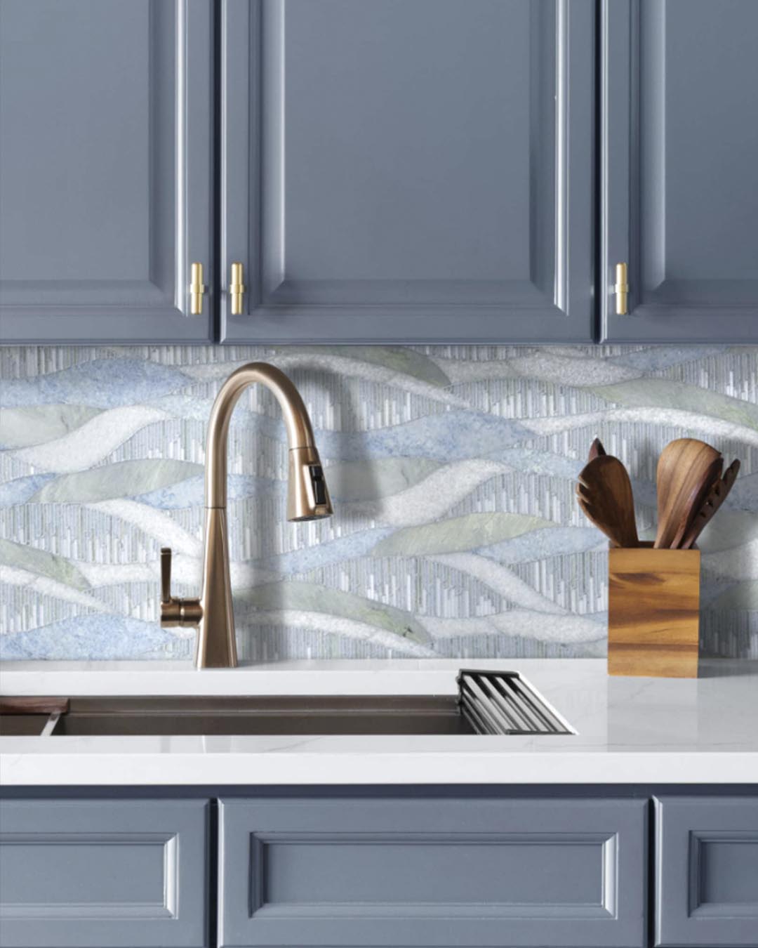 Tidewater - New Ravenna mosaic - backsplash idea