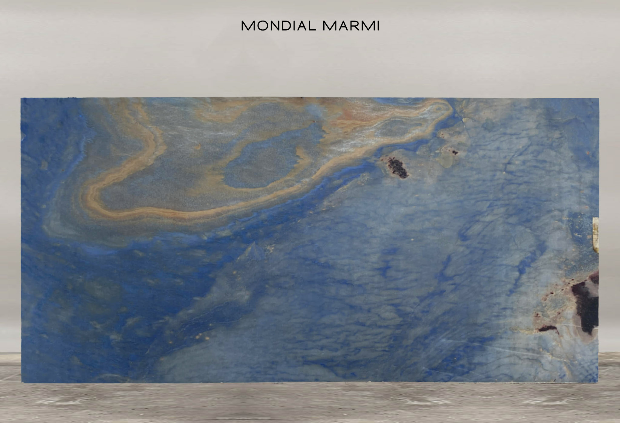 Azul Macaubas 1383 - 330x160x2cm - Mondial Marmi | Mondial Marmi